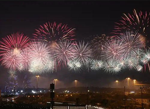 沈丘县焰火晚会